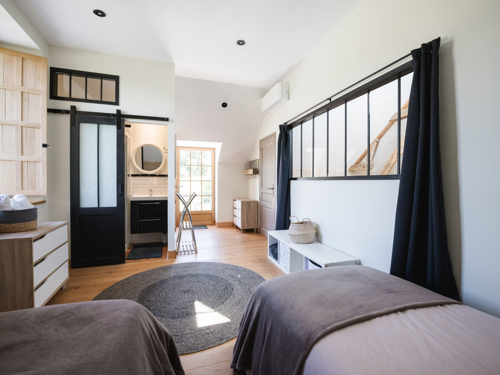 charmes de vaurizeaud gites chambres dhotes sarlat proissans chambre twin fox trot 3