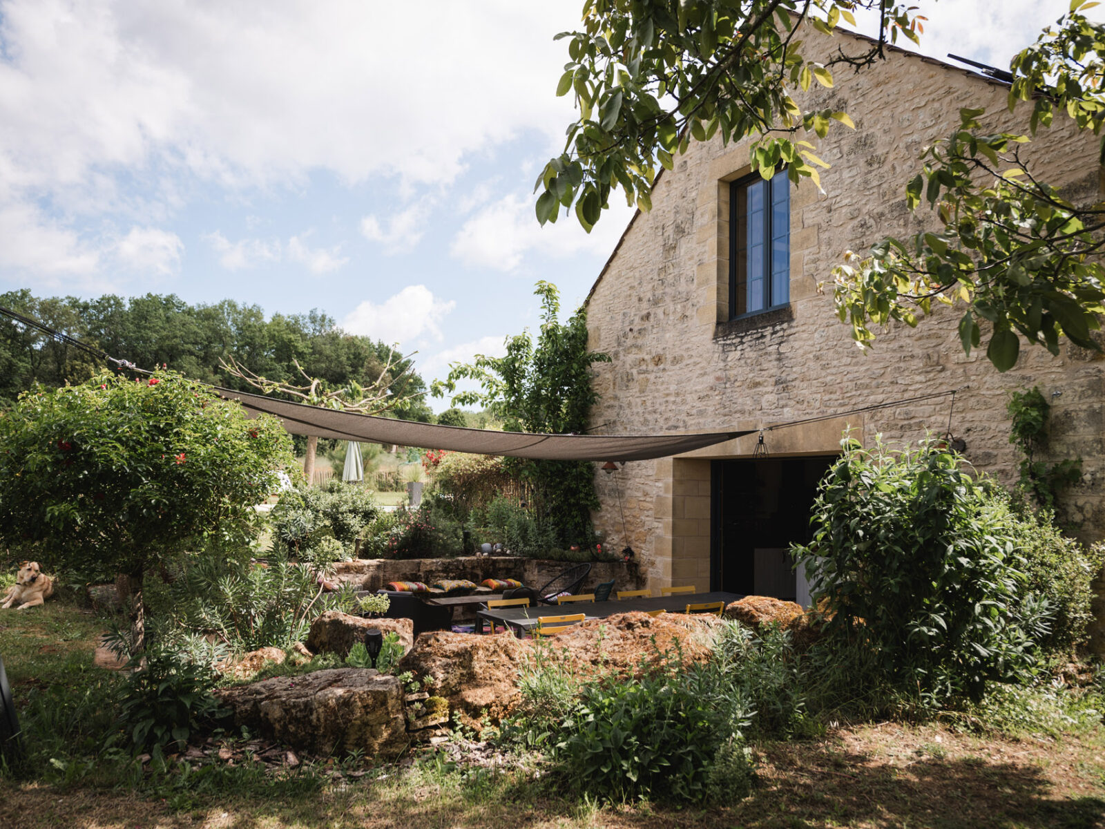 charmes de vaurizeaud gites chambres dhotes sarlat proissans terrasse privee couverte 9